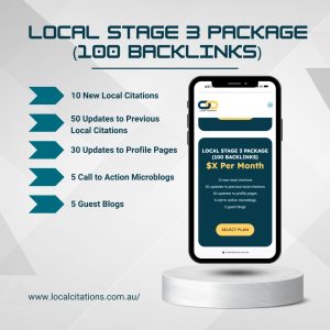Local Stage 3 Package (100 backlinks)